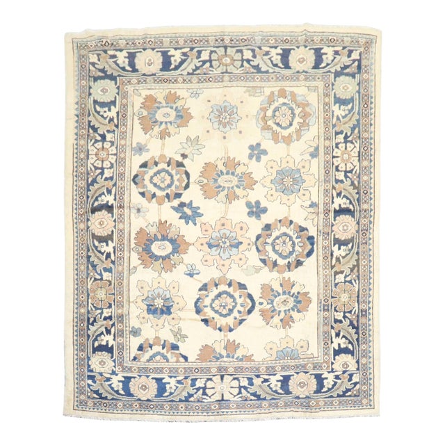 Early 20th Century Zabihi Collection Mahal Large Scale Rug - 9'4" x 12' For Sale