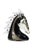 This striking pair of Murano glass horse head sculptures showcases the expressive artistry and refined craftsmanship for...