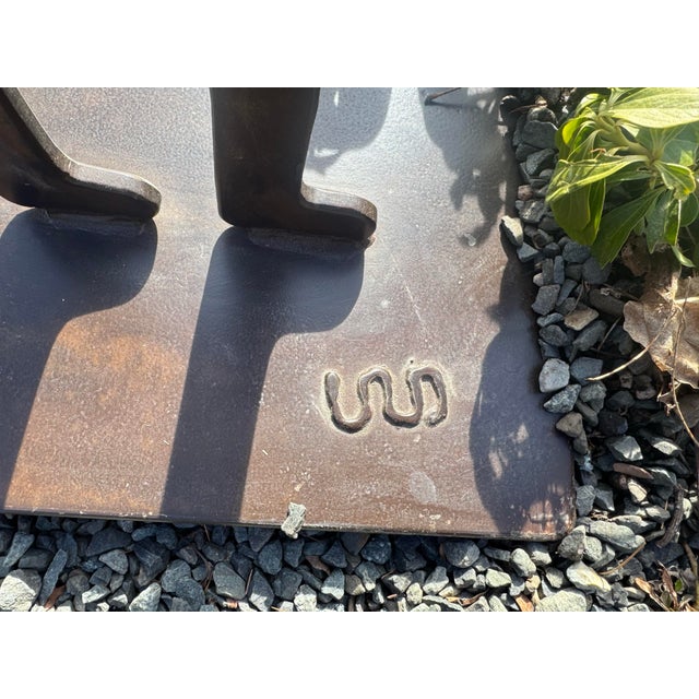 Figurative Fabulous Figural Garden Sculpture by Artist Doug Weigel For Sale - Image 3 of 9