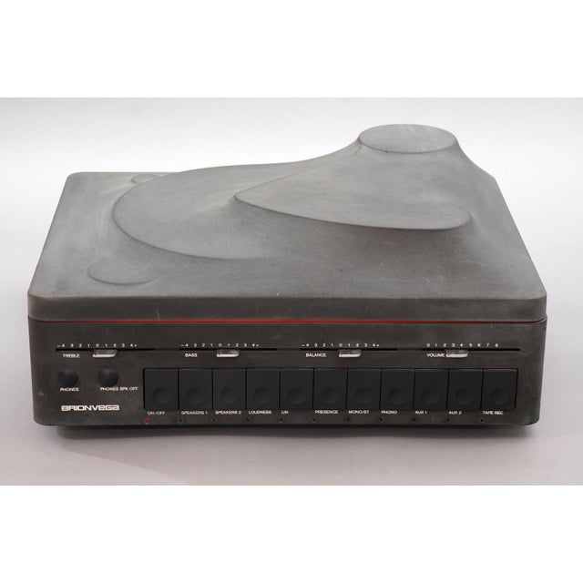 Concept 101 Turntable and DA 101 Speakers by Marco Zanuso, Roberto Lucci and Paolo Orlandini for Brionvega, 1974, Set of 3 For Sale - Image 10 of 18