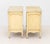 French Provincial Style Painted Nightstands, Pair For Sale - Image 4 of 10