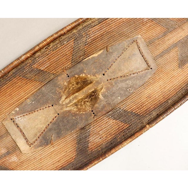 Decorative War Shields from the Azande People in the DRC - Mid-19th Century Wear consistent with age and use. Measures :...