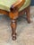 Louis Philippe Desk Armchair or Fauteuil De Bureau of Leather and Turned Walnut For Sale - Image 15 of 15