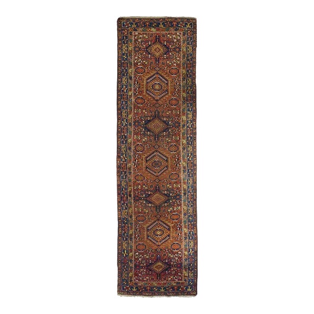 Vintage Karajeh Runner 3'4'' X 11'4'' For Sale