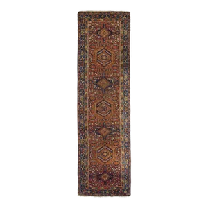 Vintage Karajeh Runner 3'4'' X 11'4''