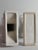 Vintage Flattened White Ceramic Urn Vases, 1980s, Set of 2 For Sale - Image 12 of 14