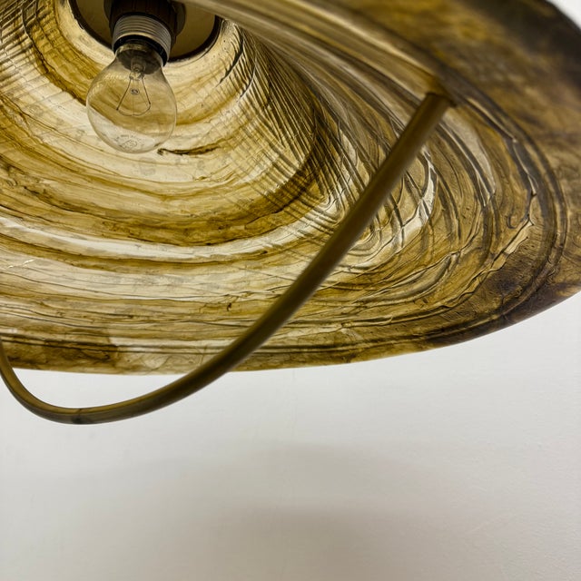 Mid-Century Acrylic Glass Hanging Lamp, 1970s For Sale - Image 4 of 18