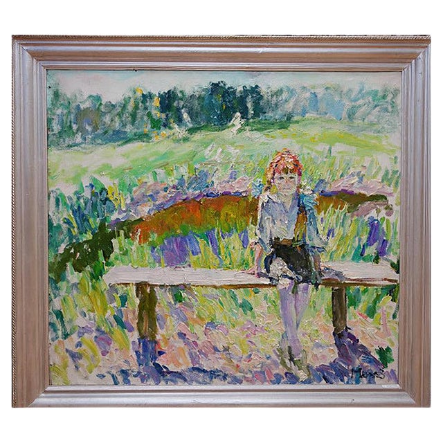 Georgij Moroz, Little Girl with Red Braids, 2002 For Sale