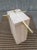 Artedi Brass-X Pedestal Glass End Table in Polished Travertine Italy For Sale - Image 12 of 13
