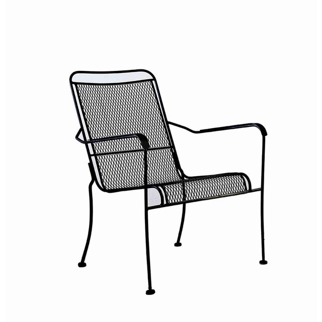 Metal Vintage Iron Armchairs - Set of Six For Sale - Image 7 of 7