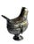 Vintage Indian Dhokra Bronze Pewter Bird Pedestal Lidded Box For Sale In Miami - Image 6 of 14