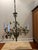 1970s Vintage Hans Kögl Style Brass Lily Floral Chandelier, 3-Light, Hollywood Regency, Italian Florentine, 1970s For Sale - Image 5 of 6