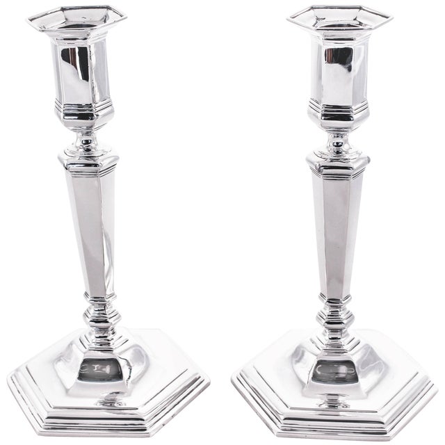 Tiffany & Co. Federal Candlesticks Chairish