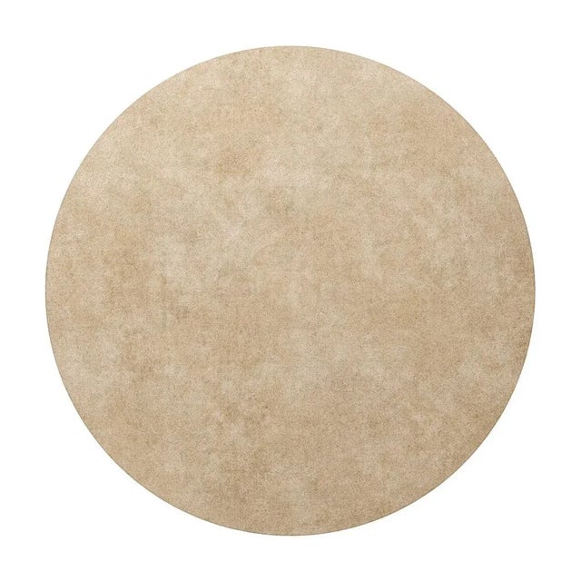 Contemporary Tapis Round Corn #002 Rug by TAPIS Studio For Sale - Image 3 of 3