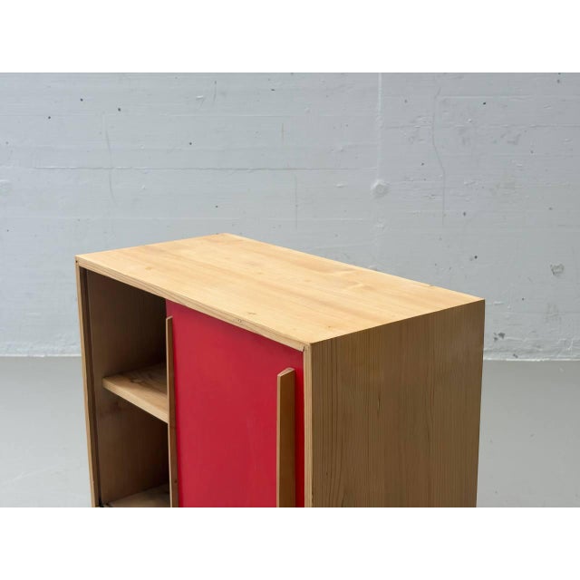 Chest of Drawers with Red Sliding Doors from Stella Möbel, 1990s For Sale - Image 9 of 16