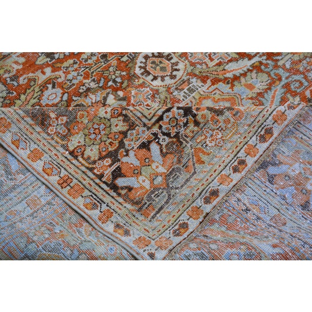 Vintage Turkish Anatolian Hand Knotted Wool Rug,10'x13'3" For Sale - Image 4 of 5