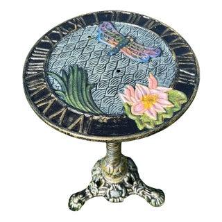 Antique Cast Iron Occasional Table For Sale