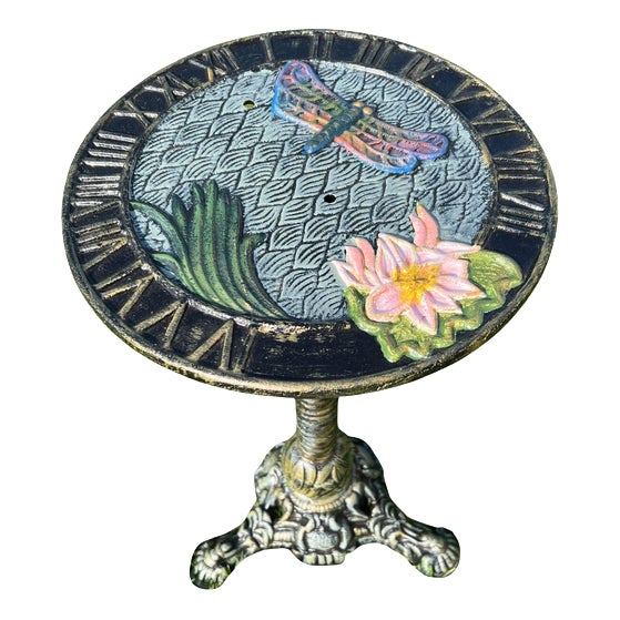 Antique Cast Iron Occasional Table For Sale