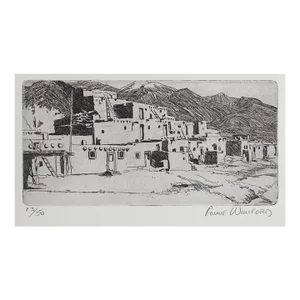 Late 20th Century Adobe Etching