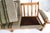 Vintage Danish Modern Sofa Mid Century Oak Frame For Sale - Image 11 of 12