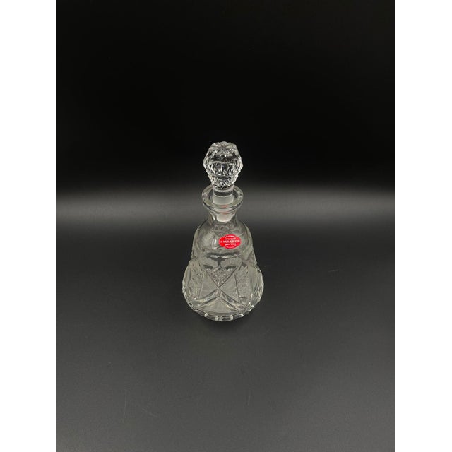 A 1970s communist-era carafe made of high-quality crystal glass. The bell-shaped carafe features a stable, wide base that...