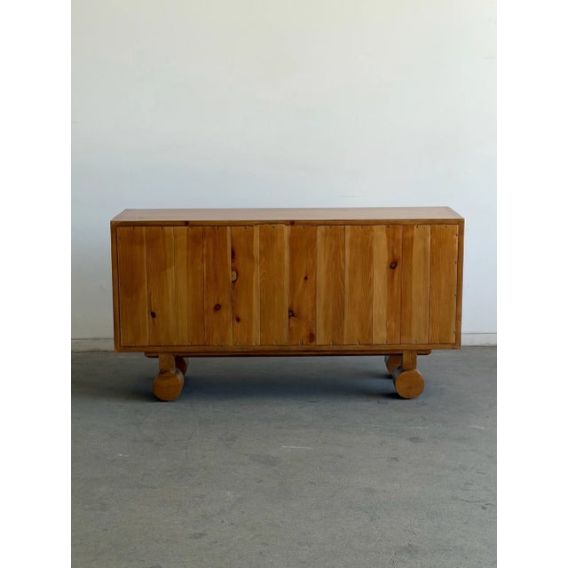 Trolley Credenza in Pine For Sale - Image 12 of 13
