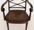 Early 20th Century Regency Style Mahogany Arm Chair, With String Inlay to the Scroll Arms For Sale - Image 5 of 10