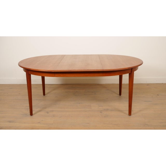 Vintage Teak Dining Table, 1950s For Sale - Image 12 of 12