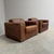 Vintage Brown Leather Lounge Chairs, 1970s, Set of 2 For Sale - Image 6 of 18