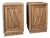 Art Deco Style Oak Bedside Tables, 1930s, Set of 2 For Sale
