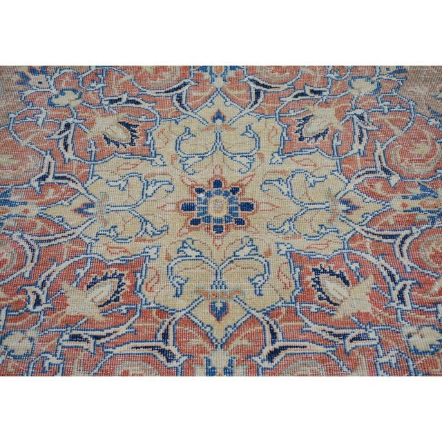 Vintage Turkish Anatolian Hand Knotted Wool Rug, 9'9x13 For Sale In New York - Image 6 of 6