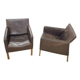 Coppola Lounge Chair with Flexible Backrest by Gerard Van Den Berg, Set of 2 For Sale
