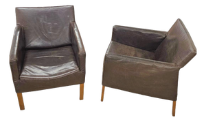 Coppola Lounge Chair with Flexible Backrest by Gerard Van Den Berg, Set of 2