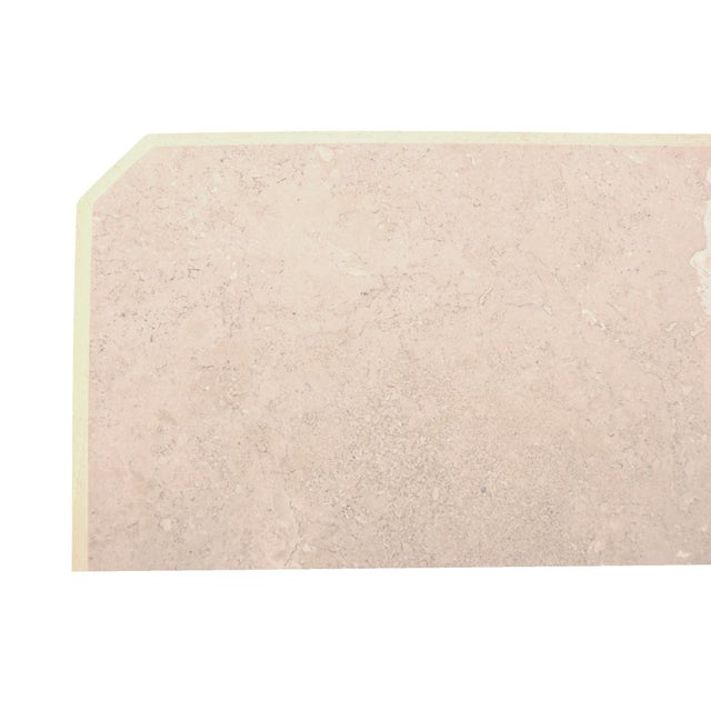 Lexington Furniture Travertine and Iron Coffee Table For Sale - Image 9 of 10
