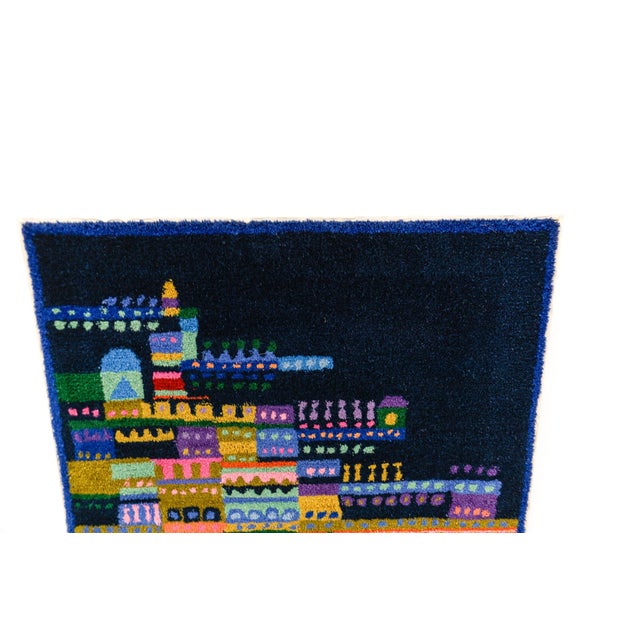 Schwabing Artists Collection Tapestry from Manufaktur Tetex München, 1960s, in Very Good conditions. Designed 1960 to 1969