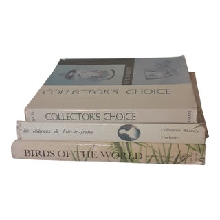 Last Call Thurs, 1/8/26-Stack Large Reference/ Coffee Table Books- Set of 3 For Sale