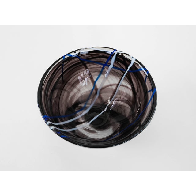 1980s Swedish Glass Bowl by Anna Ehrner by Anna Ehrner for Kosta Boda, 1980s For Sale - Image 5 of 8