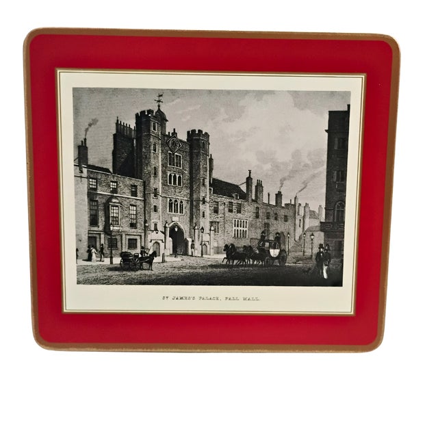 Vintage Pimpernel British Heritage Cork-Backed Placemats - Set of 8 - Boxed For Sale - Image 9 of 12