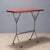 Console Table with Red Lacquered Wood Top, 1990s For Sale - Image 9 of 9
