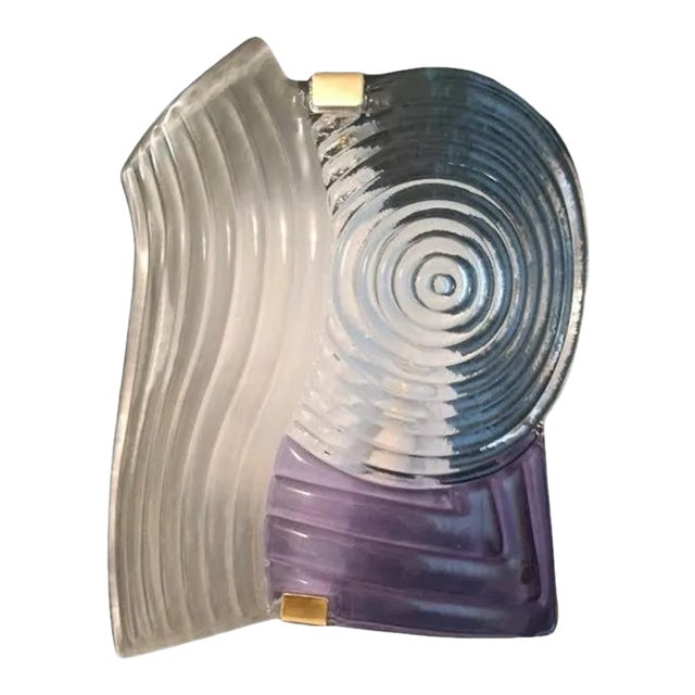 1960s Amethyst Murano Sconce by Itre For Sale