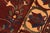 Tribal Kargahi 1980's Rust/Gold Wool Rug - 7'1'' X 9'10'' For Sale In New York - Image 6 of 10
