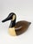 Brown Vintage Hand Carved 7.5" Wood Canada Goose Decoy by Jim Harkness For Sale - Image 8 of 14