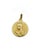 Angel Religious Pendant in Gold For Sale - Image 6 of 6