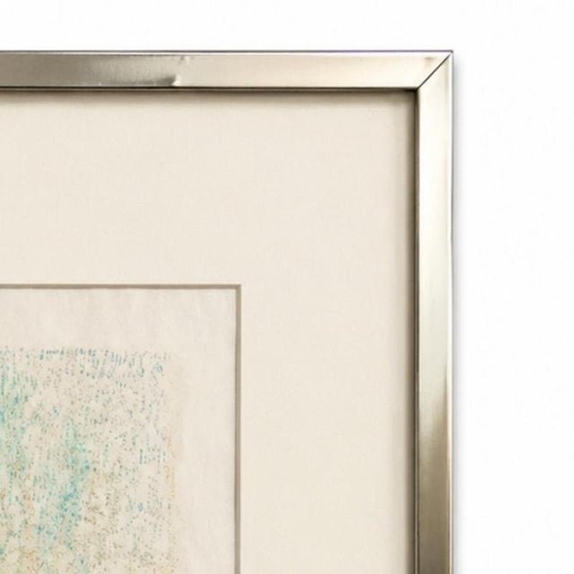 Rui Aguiar, Composition, 1981, Mixed Media on Paper For Sale - Image 4 of 6
