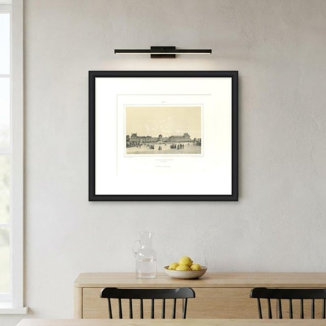 Paper After J. Jacottet, Tuileries Palace, Paris, 1860, Lithograph For Sale - Image 7 of 9