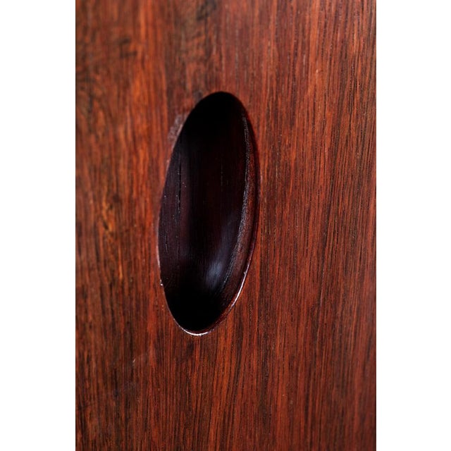 Mid-Century Modern Rosewood Armoire by Gianfranco Frattini for Bernini, Italy, 1960s For Sale - Image 3 of 13