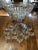 Vintage 1930s Heisey Greek Key Punch Bowl and Stand With Cups - 15 Piece Set For Sale - Image 12 of 13