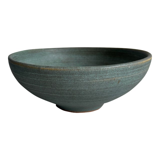 Antique Asian Ceramic Serving Bowl or Rice Bowl For Sale