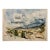 Henry Emil Salloch Original Watercolor on Paper Cerrillos, New Mexico. 1955. For Sale