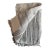 Akriti Cream Wool Throw For Sale